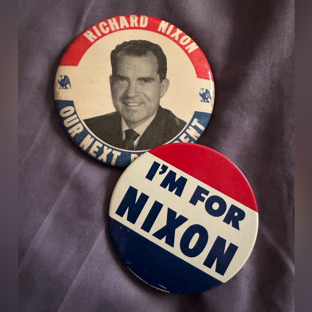Vintage Nixon Campaign Buttons
